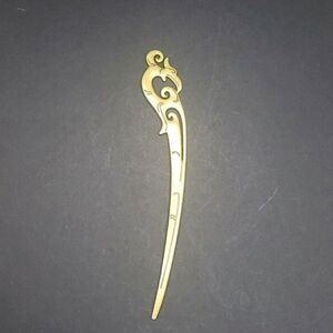 BRONZE hair chopstick hair pin bun holder